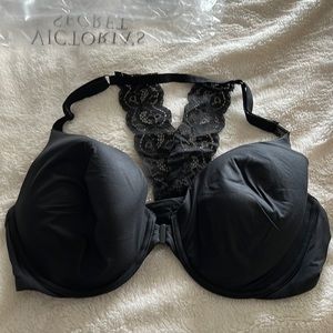 38D Victoria Secret razor back black bra- NEW